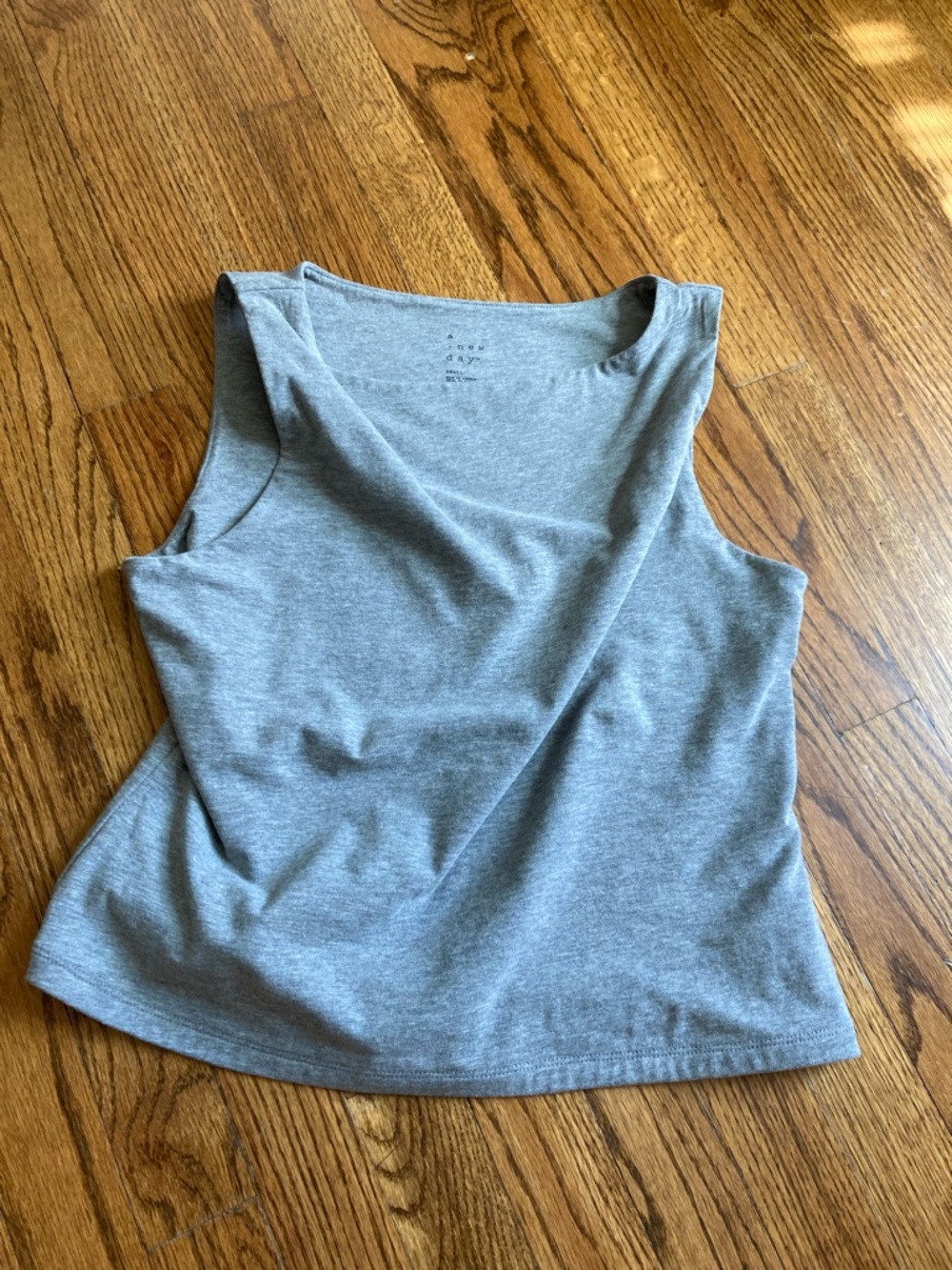 A new day muscle tank top